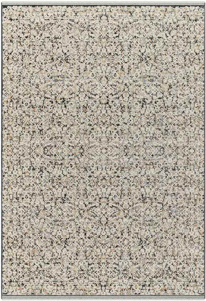 Bonner Traditional Black/Cream Area Rug