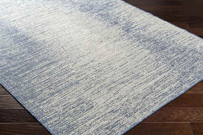 Yashira Modern Navy/Beige Area Rug