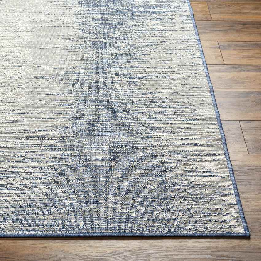 Yashira Modern Navy/Beige Area Rug