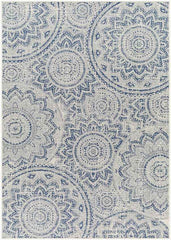 Tiffine Cottage Navy/Cream Area Rug