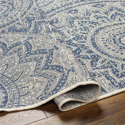 Tiffine Cottage Navy/Cream Area Rug
