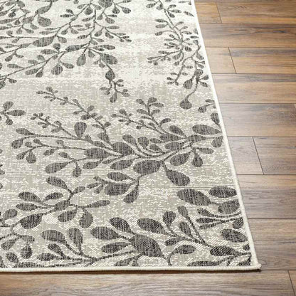 Chamika Cottage Black/Beige Area Rug