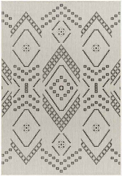 Tana Global Black/Ivory Area Rug