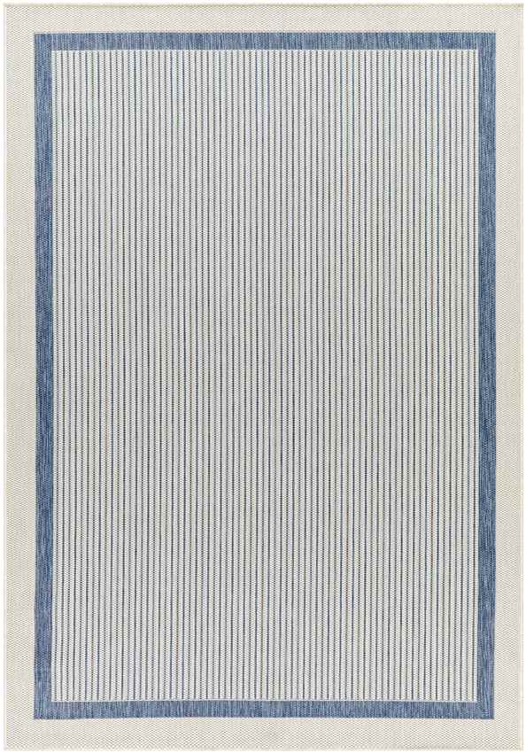 Wenceslao Modern Navy/Cream Area Rug