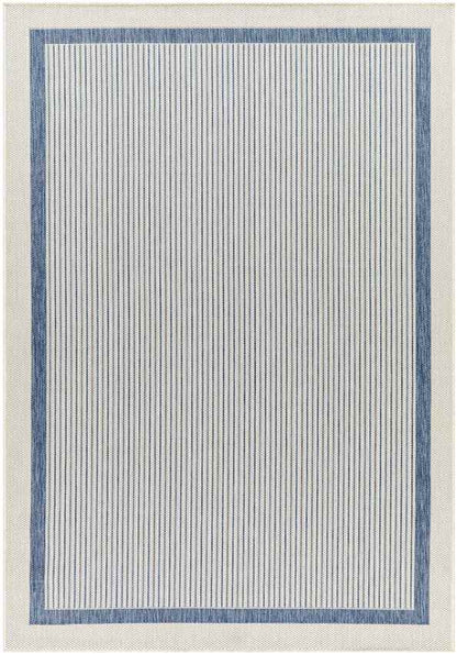 Wenceslao Modern Navy/Cream Area Rug