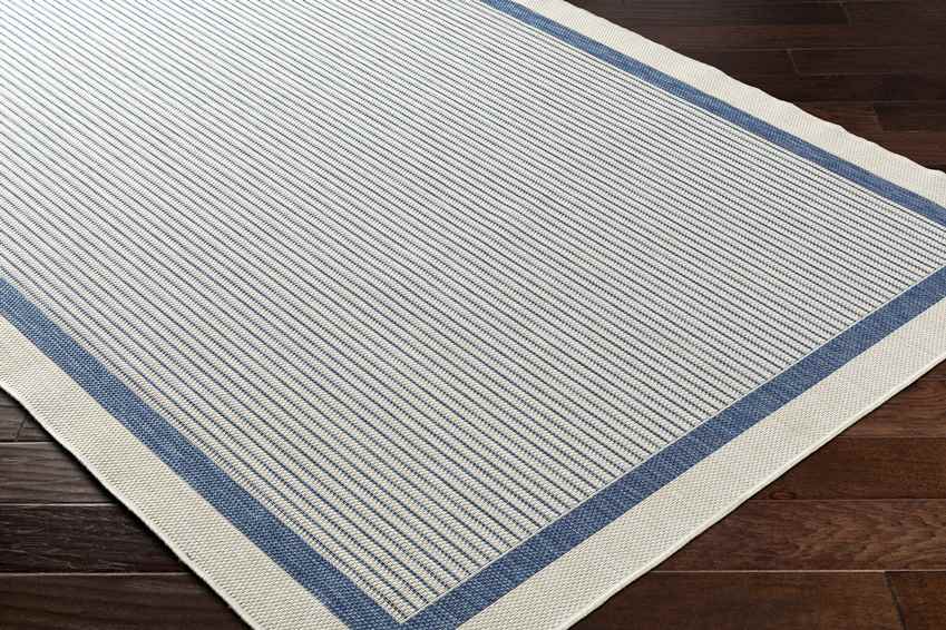 Wenceslao Modern Navy/Cream Area Rug