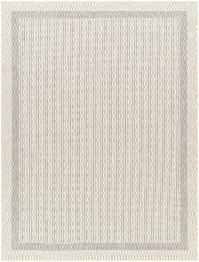 Wenceslao Modern Light Gray/Cream Area Rug