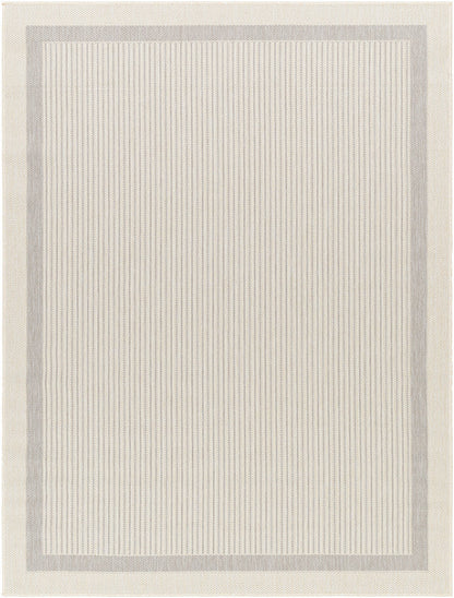 Wenceslao Modern Light Gray/Cream Area Rug