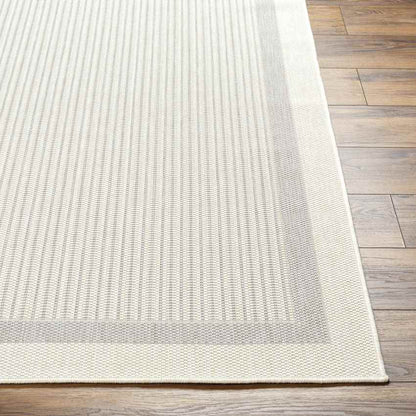 Wenceslao Modern Light Gray/Cream Area Rug