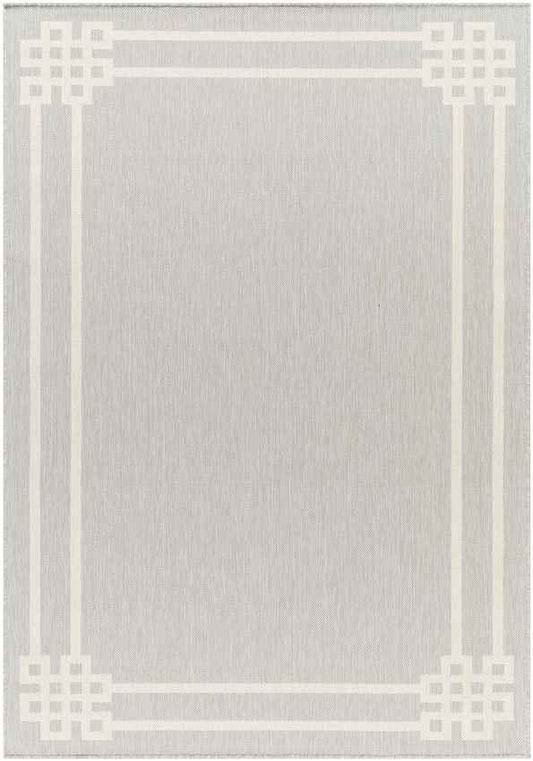 Davinia Modern Light Gray/Ivory Area Rug