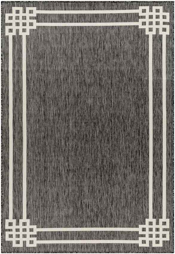 Davinia Modern Black/Ivory Area Rug