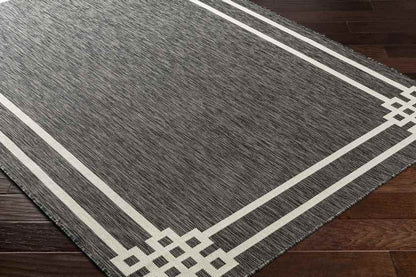 Davinia Modern Black/Ivory Area Rug