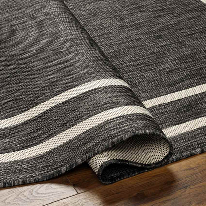 Davinia Modern Black/Ivory Area Rug