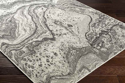 Dalvin Modern Black/Beige Area Rug