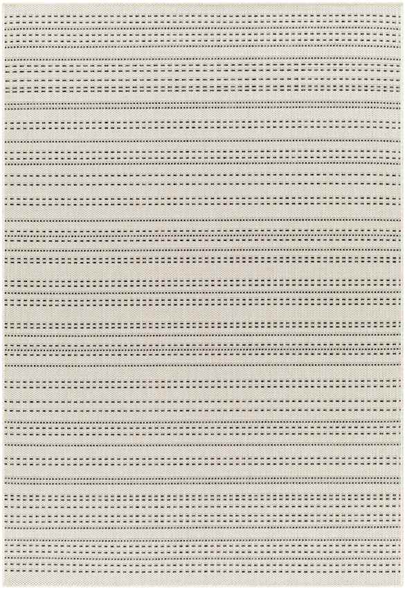 Biagio Modern Black/Cream Area Rug