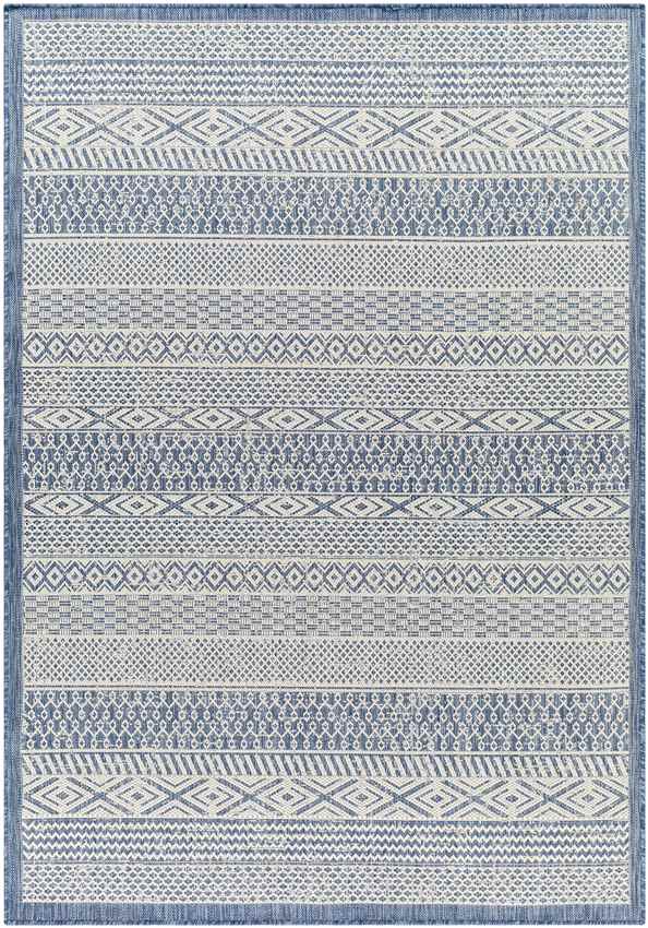 Charle Modern Navy/Beige Area Rug