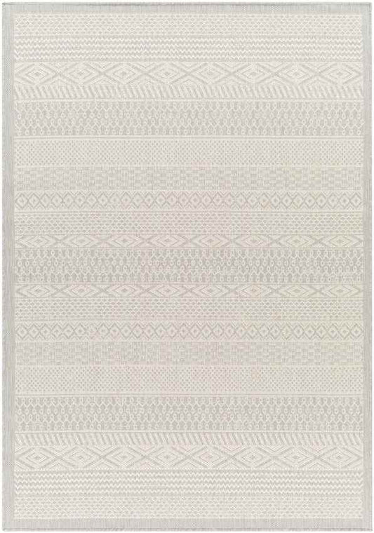 Charle Modern Light Gray/Beige Area Rug