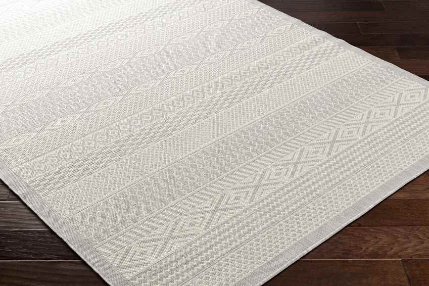 Charle Modern Light Gray/Beige Area Rug
