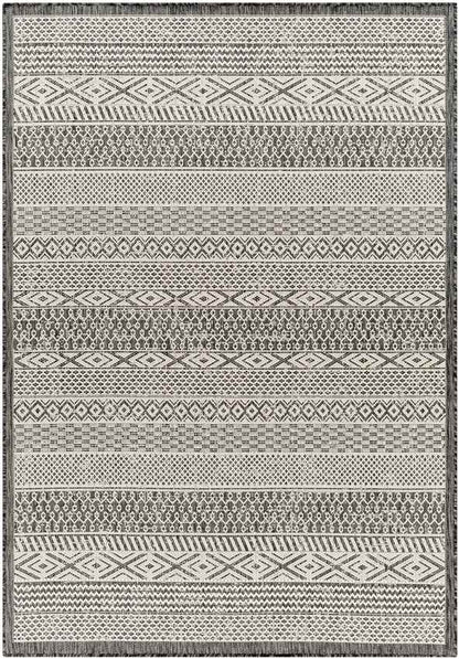 Charle Modern Black/Beige Area Rug