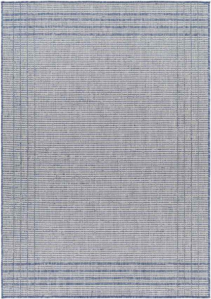Davonne Modern Navy/Beige Area Rug