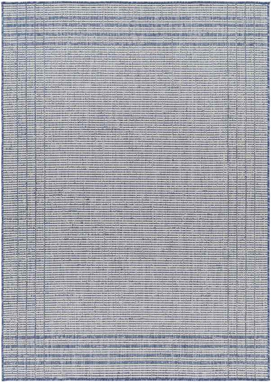 Davonne Modern Navy/Beige Area Rug