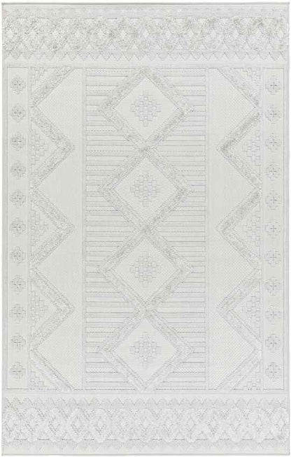 Chandell Modern Light Gray/Ivory Area Rug