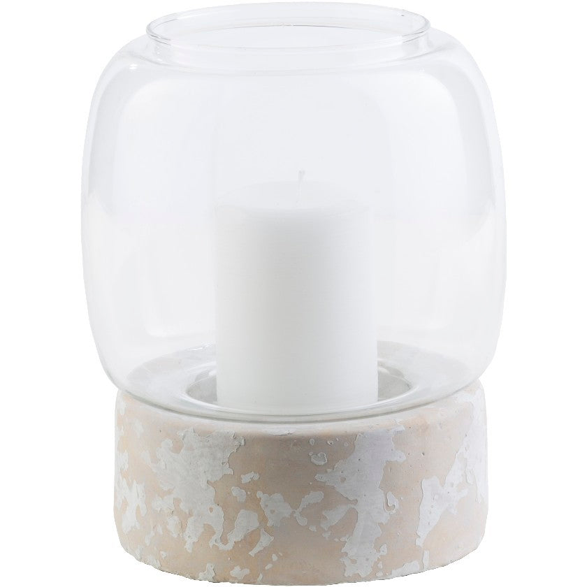 Chasen Taupe Candleholder