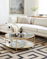Sharee Gold Coffee Table