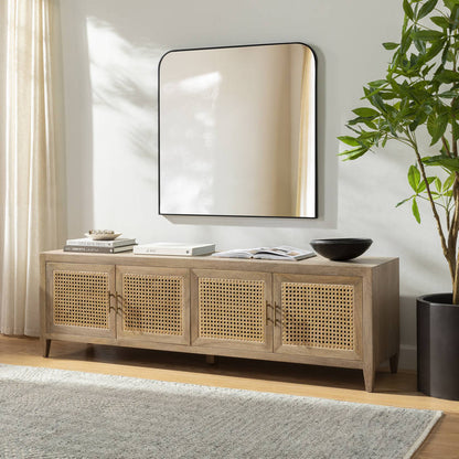 Aldrick Brown Console Table
