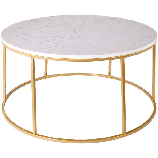 Geta White Gold Coffee Table