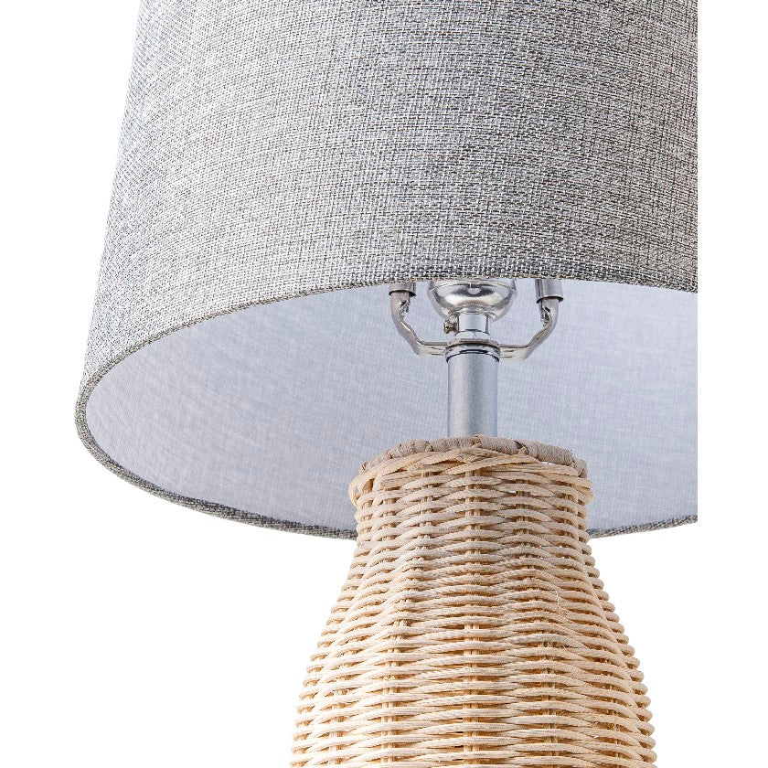 Tyre Modern Beige Table Lamp