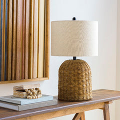 Loma Global Beige Table Lamp