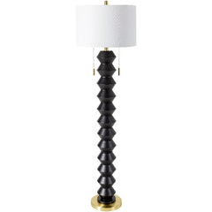 Zarina Modern Black Floor Lamp