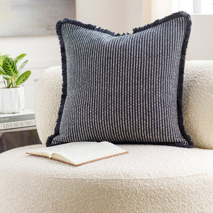 Michaele Black Pillow Cover