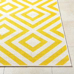 Maya Modern Saffron Area Rug