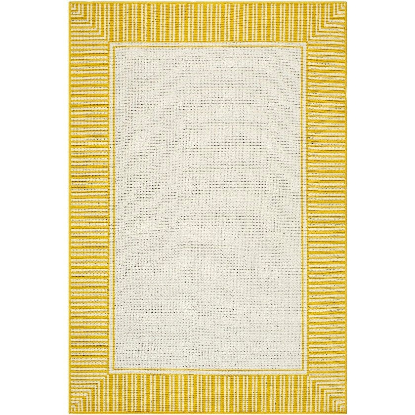 Balgonie Cottage Sunflower Yellow Area Rug