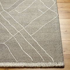 Trout Valley Global Medium Gray/Cream Area Rug