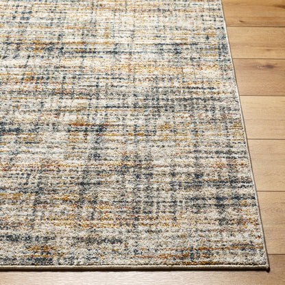Phillip Modern Mustard/Charcoal Area Rug