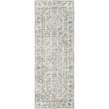 Stepfon Traditional Medium Gray Area Rug