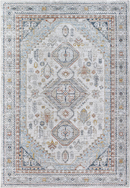 Tiwanna Traditional Light Brown Area Rug
