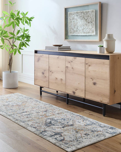 Doug Modern Rust Area Rug