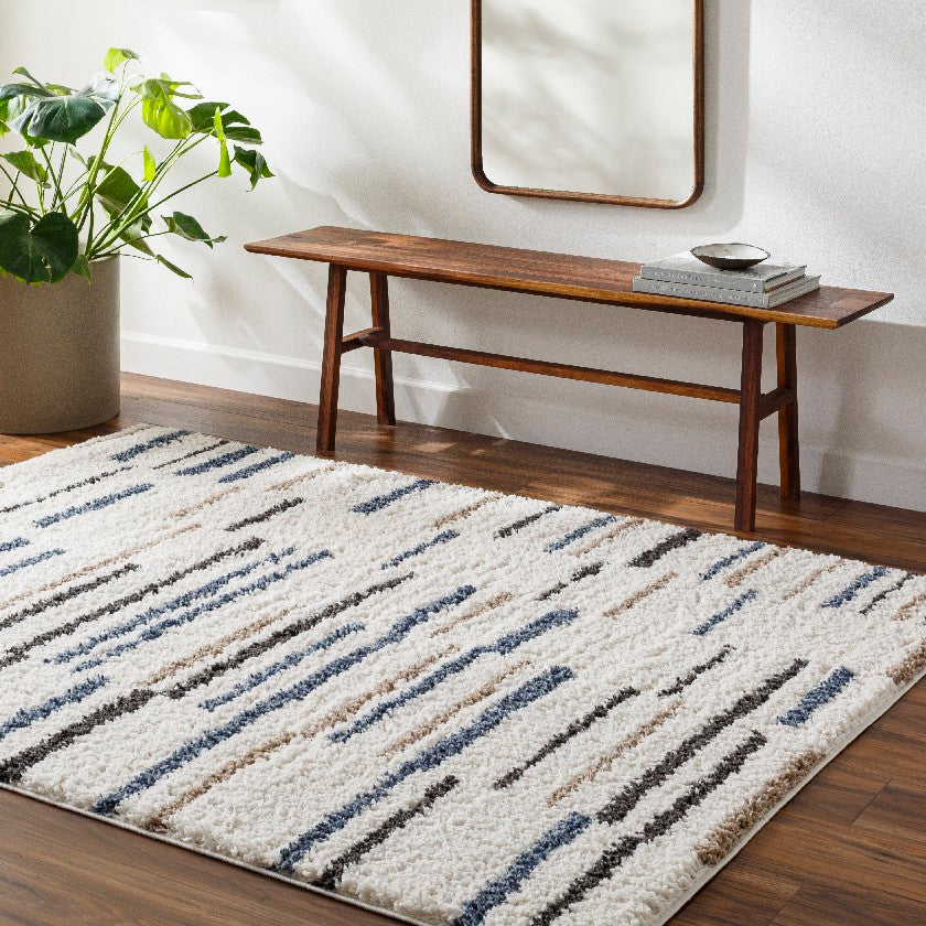 Renard Modern Ivory Area Rug