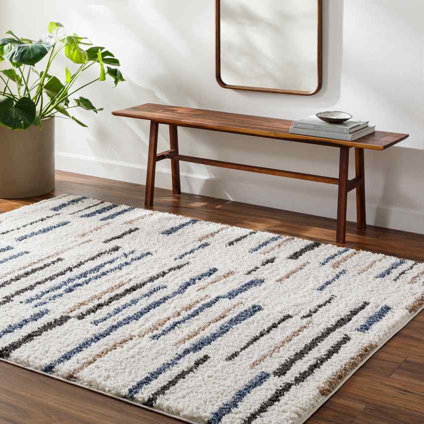 Renard Modern Ivory Area Rug