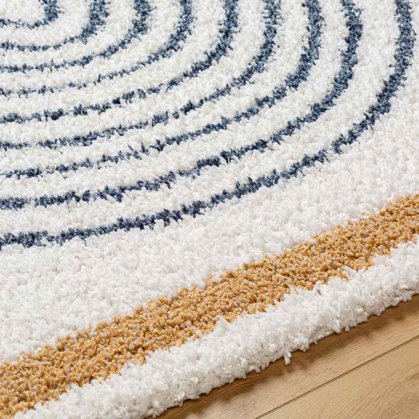 Dainelle Global Dark Blue Area Rug