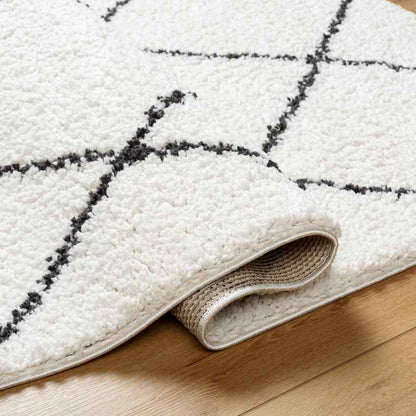 Erineo Modern Cream/Medium Gray Area Rug