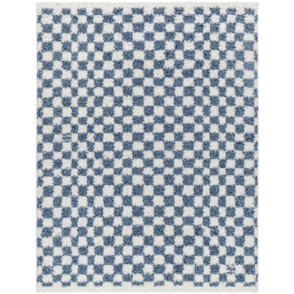 Emmitt Modern Dark Blue Area Rug