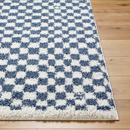 Emmitt Modern Dark Blue Area Rug