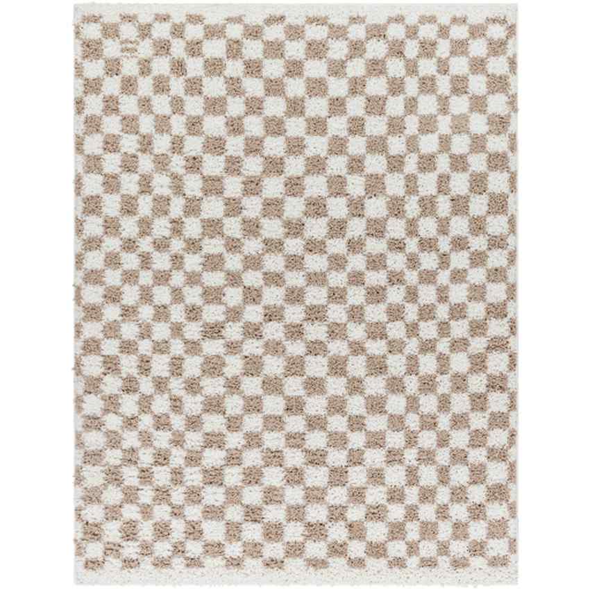 Emmitt Modern Light Brown Area Rug