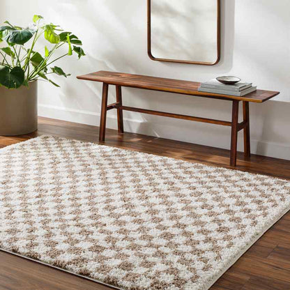 Emmitt Modern Light Brown Area Rug