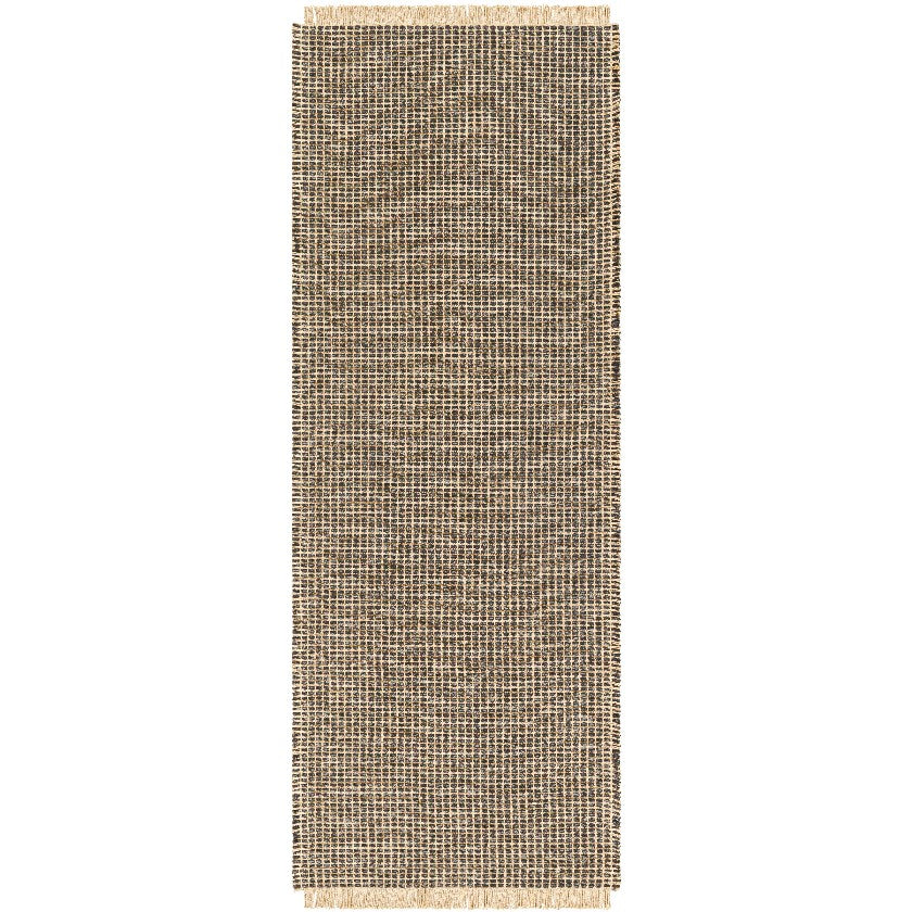 Kimi Solid and Border Charcoal Area Rug - Becki Owens x Livabliss